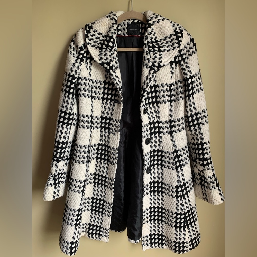 Express Jacket, Wool Jacket, Houndstooth Jacket - image 1
